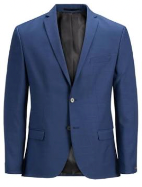 เสื้อแจ็กเก็ตสีน้ําเงิน